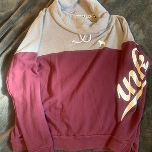 VS pink sweatshirt